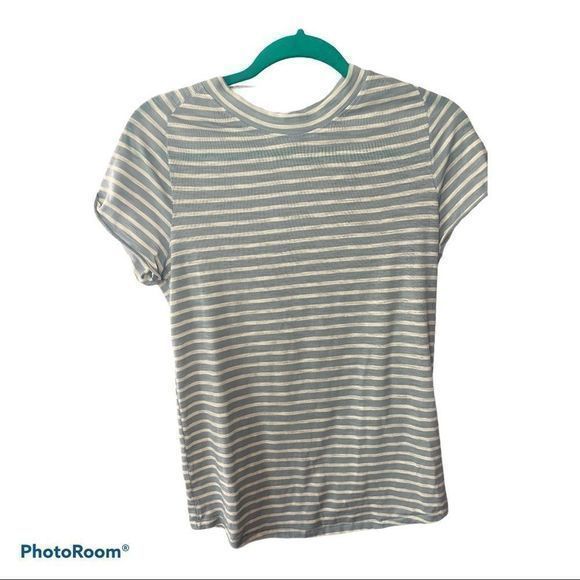 We the free Night Sky Stripe Tee In Green large - Picture 5 of 8